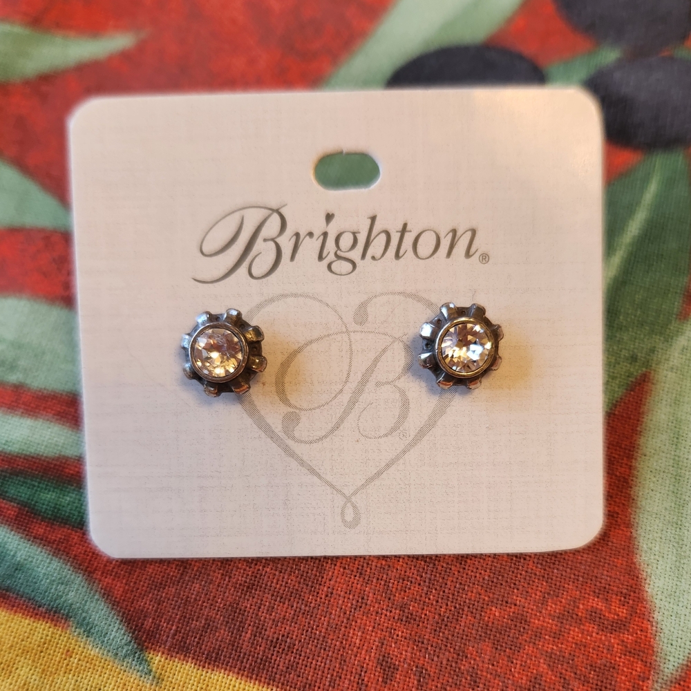 Brighton Silver Stud Earrings